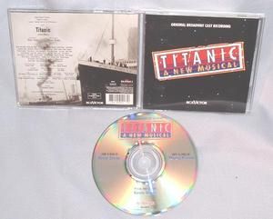 CD Soundtrack Titanic Musical Orig Broadway Cast Mint 090266883424 