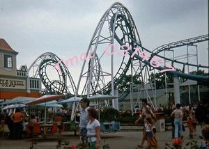 Cedar Point 1977 8 by 10 Photo Corkscrew Coaster