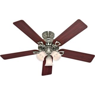 The Hunter 52 Sontera Remote Ceiling Fan cools and vents your room at 