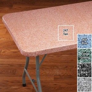 Granite Elasticized Banquet Tablecover TAN Fits Tables 36 x 36