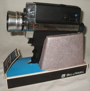 Vintage Bell Howell 672 XL Super 8 8mm Movie Film Camera with Original 