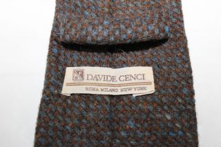 DAVIDE CENCI 100% WOOL tie. Made in Italy 61580