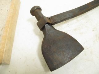Antique Hausing Iron Caulking Iron Shipwright Chisel Mallet Tool 