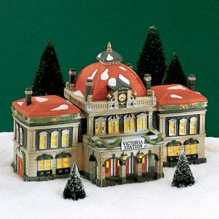 DEPARTMENT 56 DICKENS VILLAGE VICTORIA STATION VERY LARGE