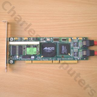 AMCC 3Ware 9500S 4LP SATA RAID Controller 128MB 4 Ports