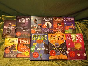 Charlaine Harris Books Lot of 1 11 Sookie Stackhouse Novels True Blood 