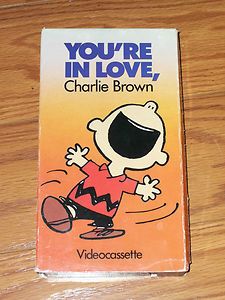 Youre in Love Charlie Brown VHS Video Peanuts Classics Collection 