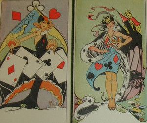 Vintage 1920s Charles Clark ART DECO Card Character Tally Books 