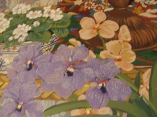   Pots and Dragonflies by John Powell serigraph Handsigned & certified