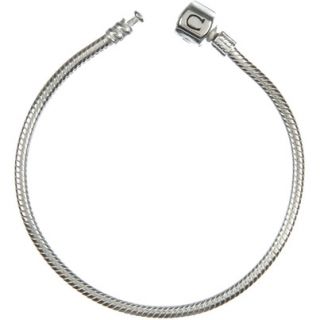 Authentic Chamilia Silver Snap Charm Bracelet in Silver Ba 2 Bracelet 