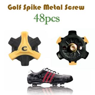 48pcs Champ Scorpion Stinger Golf Spike Small Metal Thread GSM 48P 