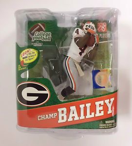 McFarlane Champ Bailey College Football 4 Collector Level Gold Chase 