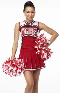 Sexy Glee Cheerleader Costume Fancy High School Sports Uniform Size s 