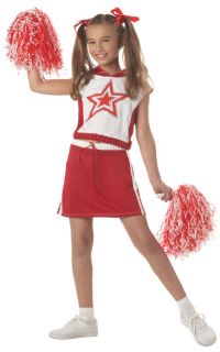Superstar Spirit Cheerleader Uniform Girl Child Costume