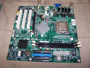 HP 5188 5588 RC410 Motherboard with An Intel Celeron D SL96P Processor 