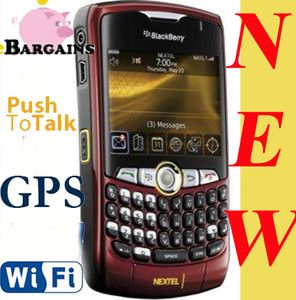   Curve 8350i PDA WiFi Cell Phone 4 Boost Mobile iDEN Service