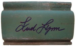 Fred Lynn Autographed Fenway Park Centerfield Door