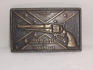   Remington Cap Ball Revolver of Jesse James Battle of Centralia