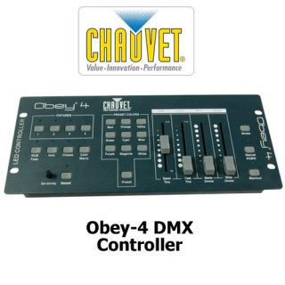 Chauvet Lighting OBEY4 DMX 4 CH Lighting Controller Obey 4
