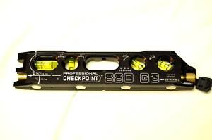CHECKPOINT 880 G3 LASER TORPEDO LEVEL BLACK WITH POUCH AND FREE 
