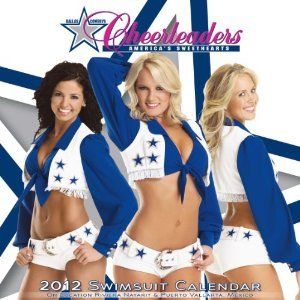 Dallas Cowboys Cheerleaders 2012 Wall Calendar