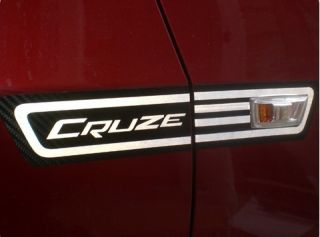 Chevy Cruze Side Signal Blinker Carbon Fiber Sticker