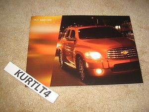 2008 Chevrolet HHR LS Panel SS Turbo DELUXE sales brochure dealer 