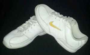 Girls Kids White Nike Cheerleading Sneakers Shoes Size 11 4T 5T