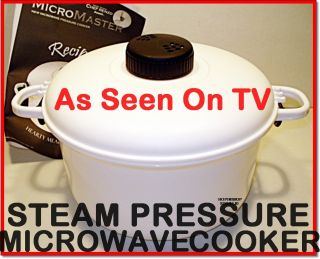 Micromaster Microwave Pressure Cooker Rice Steamer 2 5Q