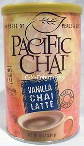Pacific Chai Vanilla Chai Latte Mix 10 Oz