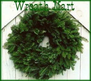 Maine Balsam Fir Christmas Wreaths 24 Made Fresh Daily Lot 2