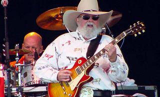   have Mr. Charlie Daniels. Look at how that color lights up the stage