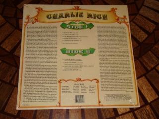 Charlie Rich Time Life Records Country Music SEALED LP