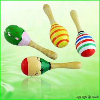   wooden ball children s toys percussion musical instruments sand hammer