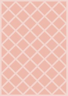 Baby Pink Stripes Kids Area Rug 5x7 Childrens Carpet Actual 4 11 x 6 