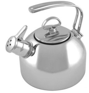 Chantal Stainless Steel Classic Whistling Tea Kettle