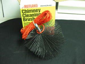 Rutland 8 Round Wire Chimney Sweep Cleaning Brush