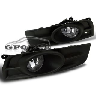 2009 2012 CHEVY CRUZE CLEAR FOG LAMPS FRONT BUMPER LIGHTS KIT