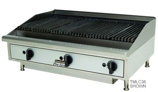 Toastmaster TMLC24 Lava Rock Charbroiler, counter top, natural gas, 24 