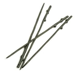 Features of Charcoal Companion Cast Iron Twig Grilling Kabob Skewers 