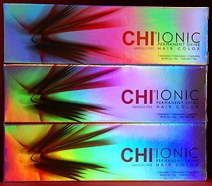 Chi Ionic Ammonia Free Permanent Shine Hair Color Assorted Shades 