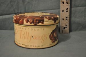 RARE Vtg 1966 Collectors Tin Chocolate Pollywogs Empty