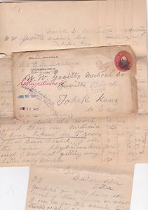1902 Chickasha, Indian Territory Letter & Cover