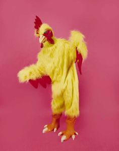 Deluxe Chicken Suit Adult Bird Costumes Party Supplies