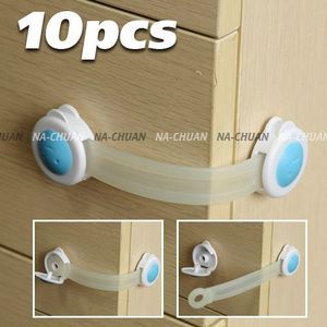 10x Bendy Door Drawers Safety Lock for Child Kids Baby