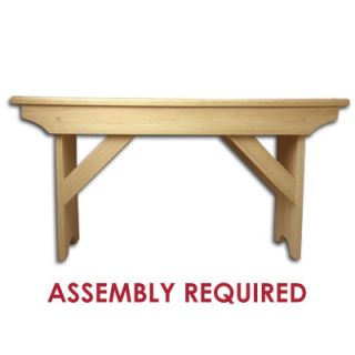New Wood Farm Outdoor Furniture Unfinished Bench Kit