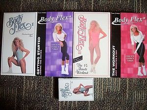 Greer Childers Body Flex Flex Lot of 4 VHS Videos Casette