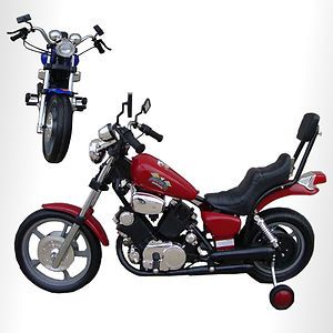 Kids Battery Powered Harley Ride on Motorcycle Toy Bike Red Harley for 