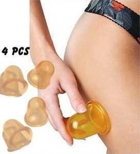   Cellulite Cupping Massage Vacuum Cups New SEALED 4pcs Chinese