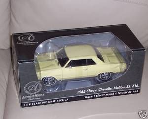 1965 Chevy Chevelle Malibu SS Z16 Ertl Authentics 1 18